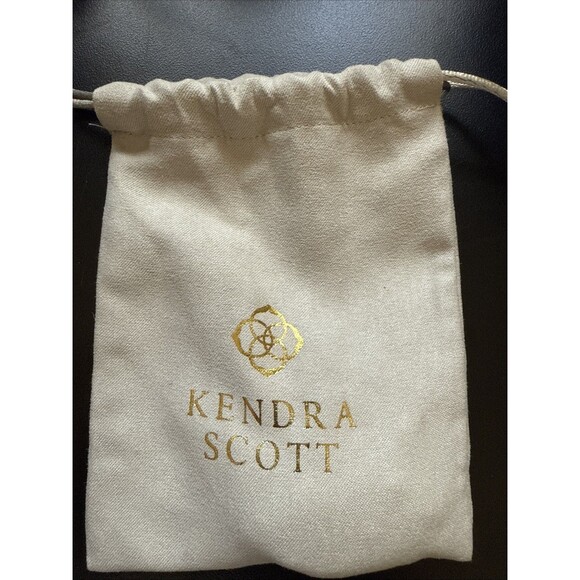 Kendra Scott Rayne Tassel Long Necklace 30” Gold Plated Iridescent Mint - Picture 6 of 6